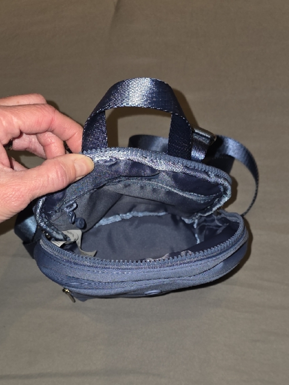Lululemon Knit Nylon Micro Backpack in Slate Blue 4L - Picture 4 of 12
